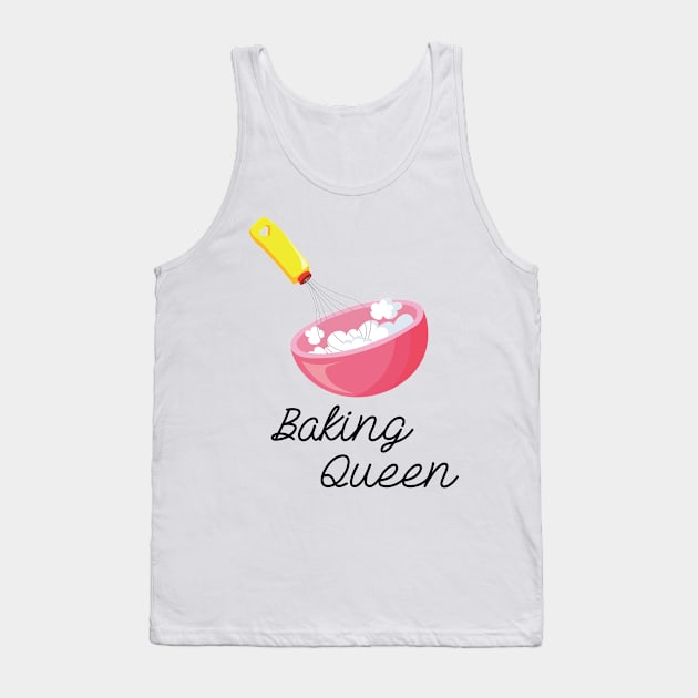 Baking Queen Tank Top by sportartbubble